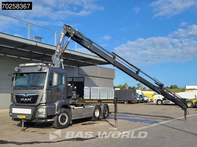 MAN TGS 26.500 6X2 Prepared NL-Truck NEW APK HIAB X-HIPRO 302 E-6 Crane Kran Fifth wheel - Camion basculantă, Camion cu macara: Foto 5 MAN TGS 26.500 6X2 Prepared NL-Truck NEW APK HIAB X-HIPRO 302 E-6 Crane Kran Fifth wheel - Camion basculantă, Camion cu macara: Foto 5