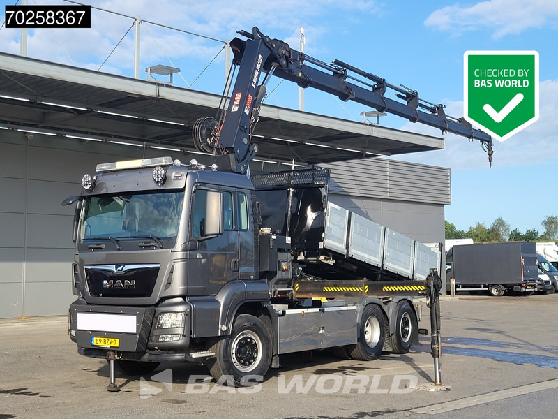 MAN TGS 26.500 6X2 Prepared NL-Truck NEW APK HIAB X-HIPRO 302 E-6 Crane Kran Fifth wheel - Camion basculantă, Camion cu macara: Foto 1 MAN TGS 26.500 6X2 Prepared NL-Truck NEW APK HIAB X-HIPRO 302 E-6 Crane Kran Fifth wheel - Camion basculantă, Camion cu macara: Foto 1