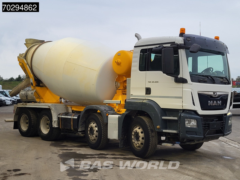 MAN TGS 32.420 8X4 9m3 Stetter Mixer Steel Suspension Automatic Euro 6 - Autobetonieră: Foto 3 MAN TGS 32.420 8X4 9m3 Stetter Mixer Steel Suspension Automatic Euro 6 - Autobetonieră: Foto 3