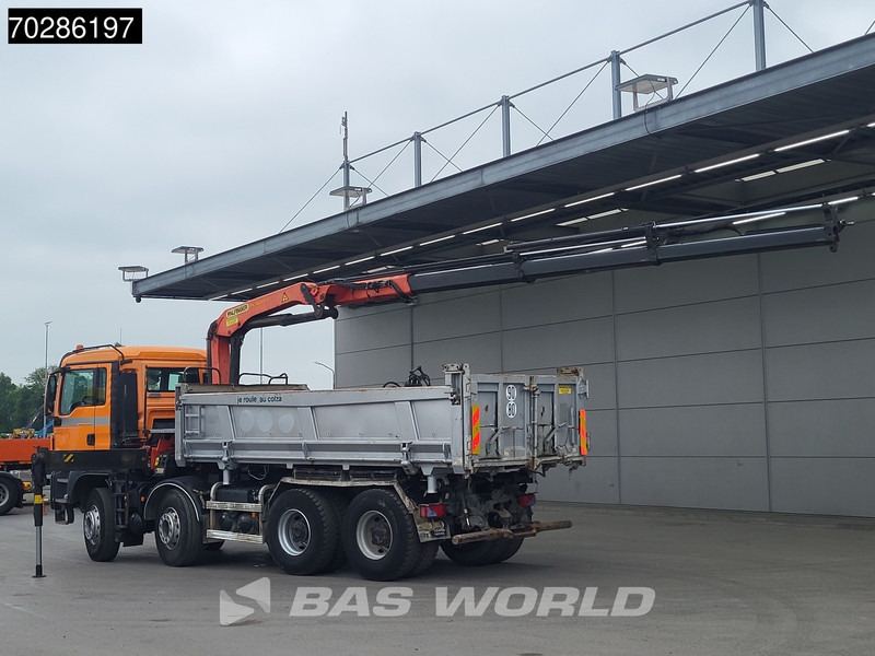 MAN TGS 35.400 8X4 Palfinger PK16001 K Kran Crane Retarder Big-Axle 2-Way tipper Euro 6 - Camion basculantă, Camion cu macara: Foto 2 MAN TGS 35.400 8X4 Palfinger PK16001 K Kran Crane Retarder Big-Axle 2-Way tipper Euro 6 - Camion basculantă, Camion cu macara: Foto 2
