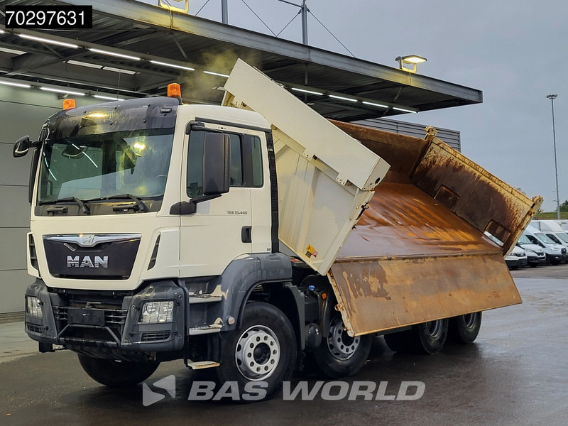 MAN TGS 35.440 8X4 12m3 Meiller 2 Way tipper Big-Axle Navi Euro 6 - Camion basculantă: Foto 3 MAN TGS 35.440 8X4 12m3 Meiller 2 Way tipper Big-Axle Navi Euro 6 - Camion basculantă: Foto 3