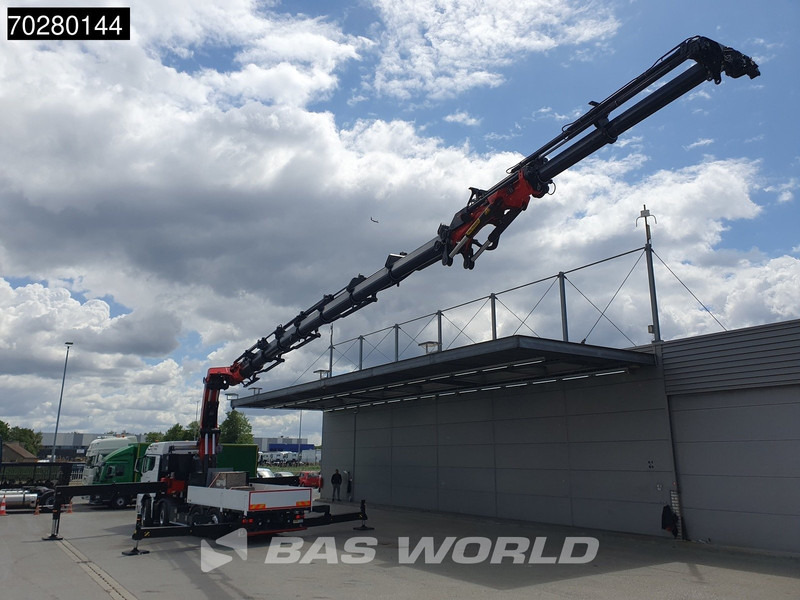 MAN TGS 35.520 8X4 Palfinger PK135.002 TEC 7 Kran Crane Hydrodrive Lift+steering axle Navi LED Euro 6 - Camion platformă, Camion cu macara: Foto 2 MAN TGS 35.520 8X4 Palfinger PK135.002 TEC 7 Kran Crane Hydrodrive Lift+steering axle Navi LED Euro 6 - Camion platformă, Camion cu macara: Foto 2