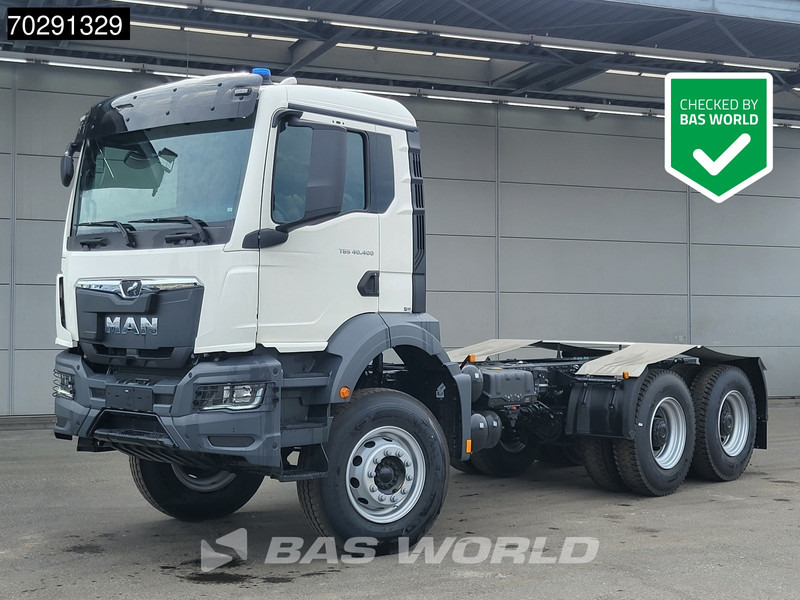 MAN TGS 40.400 6X4 NEW 6x4 chassis PTO Preparation Steelsuspension Big-Axle Automatic Euro 2 - Camion şasiu: Foto 1 MAN TGS 40.400 6X4 NEW 6x4 chassis PTO Preparation Steelsuspension Big-Axle Automatic Euro 2 - Camion şasiu: Foto 1