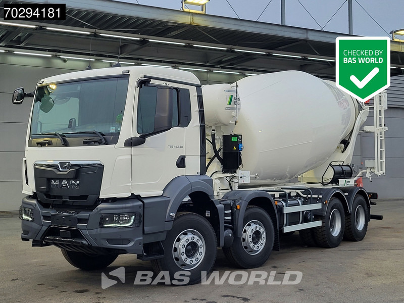 MAN TGS 41.440 8X4 New! 12m3 Stetter Mixer Big-Axle Steelsuspension Automatic Euro 6 - Autobetonieră: Foto 1 MAN TGS 41.440 8X4 New! 12m3 Stetter Mixer Big-Axle Steelsuspension Automatic Euro 6 - Autobetonieră: Foto 1