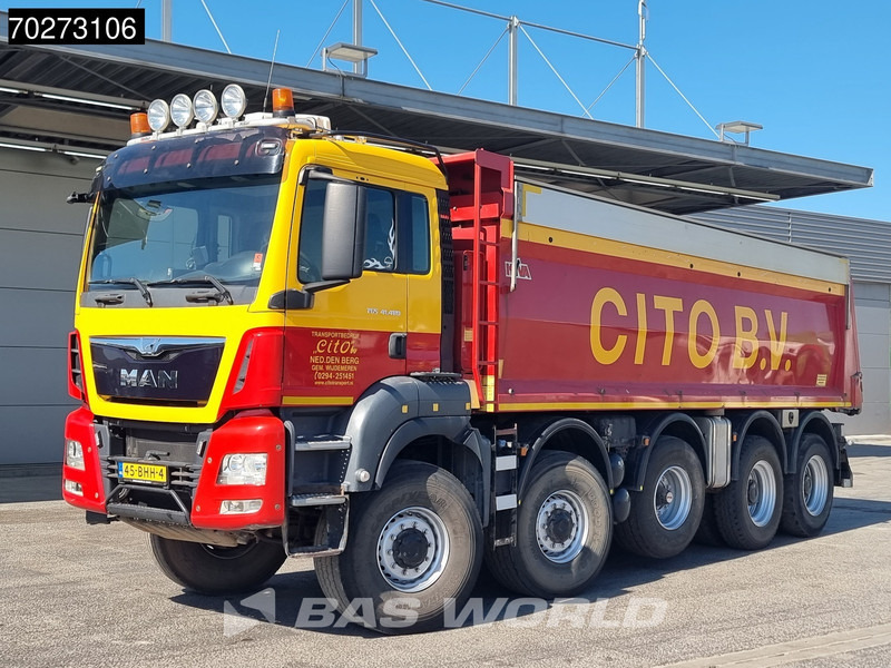 Camion basculantă MAN TGS 41.480 10X8 NL-Truck BigAxle 10x8 22m3 Tipper Navi Euro 6: Foto 8