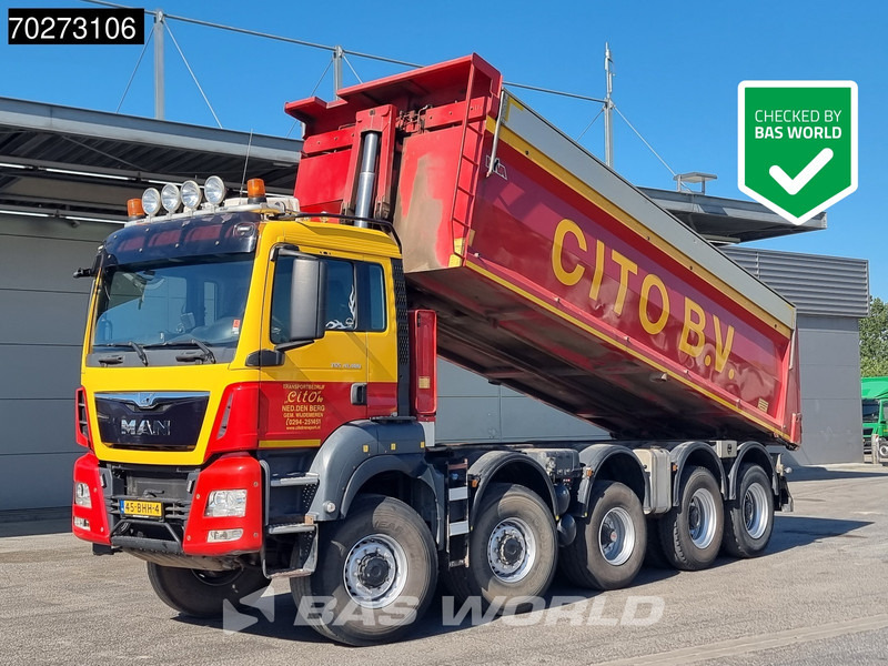 MAN TGS 41.480 10X8 NL-Truck BigAxle 10x8 22m3 Tipper Navi Euro 6 - Camion basculantă: Foto 1 MAN TGS 41.480 10X8 NL-Truck BigAxle 10x8 22m3 Tipper Navi Euro 6 - Camion basculantă: Foto 1