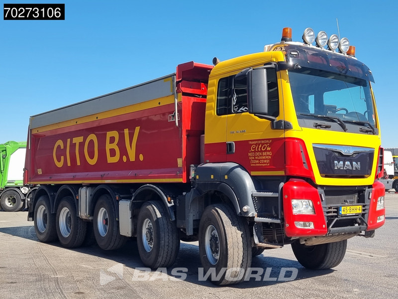 Camion basculantă MAN TGS 41.480 10X8 NL-Truck BigAxle 10x8 22m3 Tipper Navi Euro 6: Foto 9