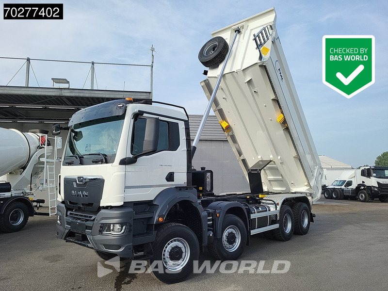 MAN TGS 41.480 8X8 NEW! 8x8 21m3 KH Kipper Steelsuspension Automatic Euro 6 - Camion basculantă: Foto 1 MAN TGS 41.480 8X8 NEW! 8x8 21m3 KH Kipper Steelsuspension Automatic Euro 6 - Camion basculantă: Foto 1