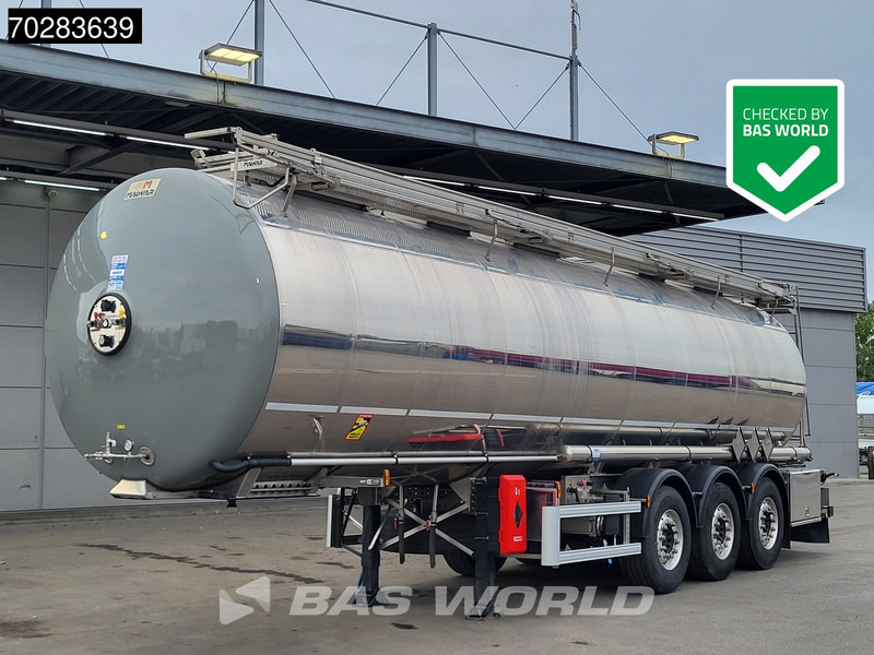 Magyar SR A1 Food - ADR / alcohol / 4 comp Inox steel - Semiremorcă cisternă: Foto 1 Magyar SR A1 Food - ADR / alcohol / 4 comp Inox steel - Semiremorcă cisternă: Foto 1