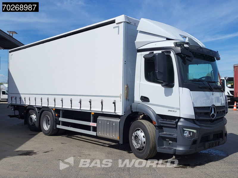 Mercedes-Benz Actros 2532 6X2 NEW 2000kg Ladebordwand Navi Lenkachse Euro 6 - Camion cu prelată: Foto 3 Mercedes-Benz Actros 2532 6X2 NEW 2000kg Ladebordwand Navi Lenkachse Euro 6 - Camion cu prelată: Foto 3