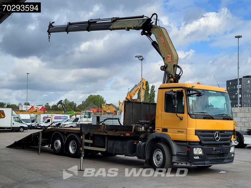 Mercedes-Benz Actros 2532 6X2 PM 30 T/M Crane Kran Remote Lift+Steering Axle 3-Pedals - Camion platformă, Camion cu macara: Foto 3 Mercedes-Benz Actros 2532 6X2 PM 30 T/M Crane Kran Remote Lift+Steering Axle 3-Pedals - Camion platformă, Camion cu macara: Foto 3