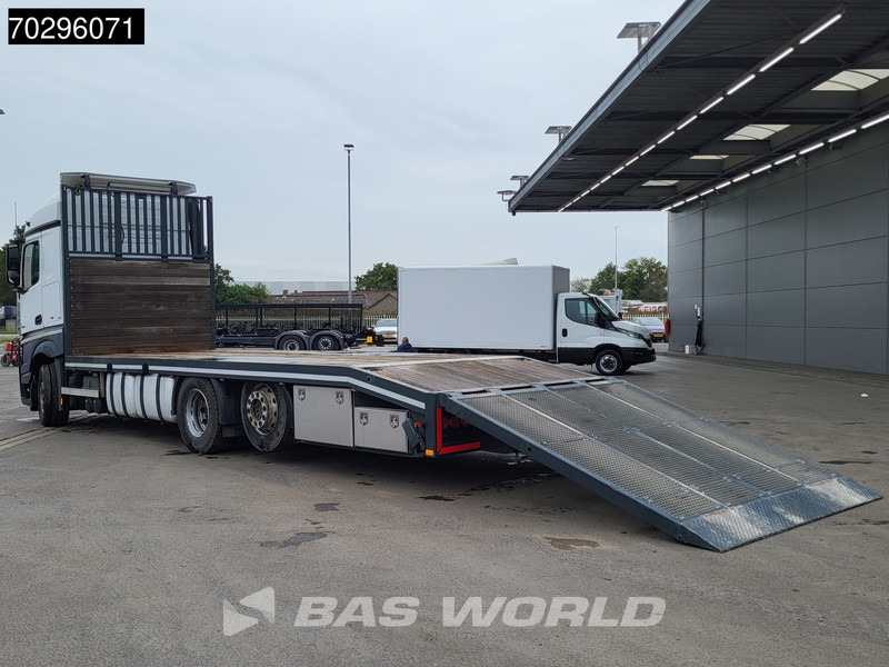 Mercedes-Benz Actros 2543 Actros 6X2 NL-Truck Machine transporter oprijwagen Retarder Lift-Axle ACC Euro 6 - Camion platformă: Foto 2 Mercedes-Benz Actros 2543 Actros 6X2 NL-Truck Machine transporter oprijwagen Retarder Lift-Axle ACC Euro 6 - Camion platformă: Foto 2