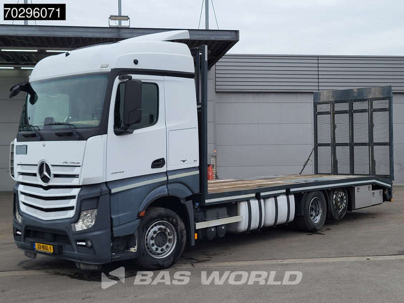 Mercedes-Benz Actros 2543 Actros 6X2 NL-Truck Machine transporter oprijwagen Retarder Lift-Axle ACC Euro 6 - Camion platformă: Foto 3 Mercedes-Benz Actros 2543 Actros 6X2 NL-Truck Machine transporter oprijwagen Retarder Lift-Axle ACC Euro 6 - Camion platformă: Foto 3