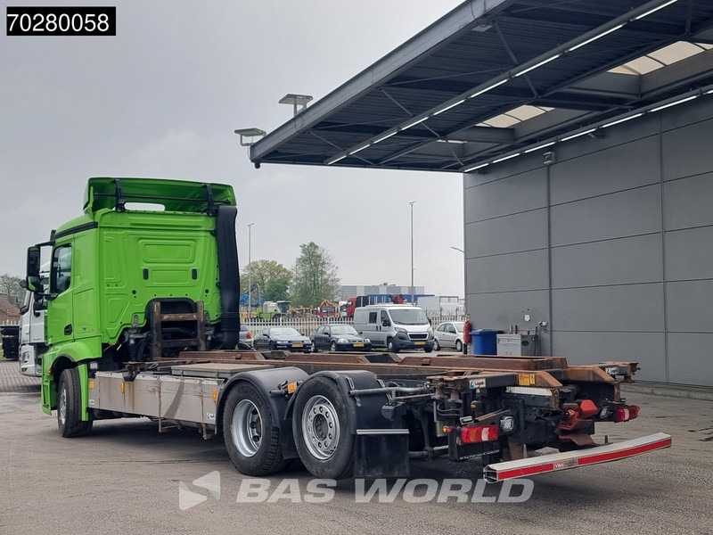 Mercedes-Benz Actros 2545 6X2 Hydraulic Liftable BDF system Lift+steering axle ADR Euro 6 - Camion transport containere/ Swap body: Foto 2 Mercedes-Benz Actros 2545 6X2 Hydraulic Liftable BDF system Lift+steering axle ADR Euro 6 - Camion transport containere/ Swap body: Foto 2