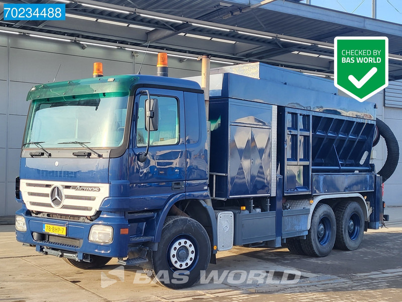 Mercedes-Benz Actros 2636 6X4 NL-Truck Reschwitzer Saugbagger Big-Axle Euro 3 - Maşină pentru vidanjări: Foto 1 Mercedes-Benz Actros 2636 6X4 NL-Truck Reschwitzer Saugbagger Big-Axle Euro 3 - Maşină pentru vidanjări: Foto 1