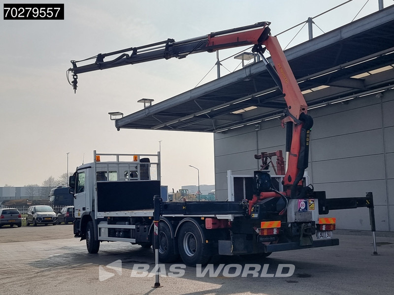 Mercedes-Benz Actros 2641 6X4 Palfinger PK18002-EH Remote Full Steel Euro 5 - Camion platformă, Camion cu macara: Foto 2 Mercedes-Benz Actros 2641 6X4 Palfinger PK18002-EH Remote Full Steel Euro 5 - Camion platformă, Camion cu macara: Foto 2