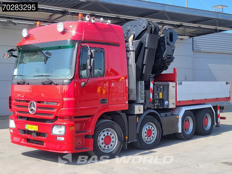 Mercedes-Benz Actros 2648 850 8X4 Effer 850/9S Kran Fifth wheel Big-Axle Automatic Euro 5 - Camion platformă, Camion cu macara: Foto 2 Mercedes-Benz Actros 2648 850 8X4 Effer 850/9S Kran Fifth wheel Big-Axle Automatic Euro 5 - Camion platformă, Camion cu macara: Foto 2