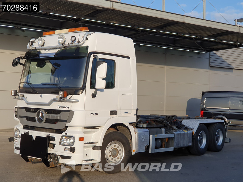 Camion cu cârlig Mercedes-Benz Actros 2648 Actros 6X4 HIAB XR20SL56 Hooklift Big-Axle Automatic Euro 5: Foto 6