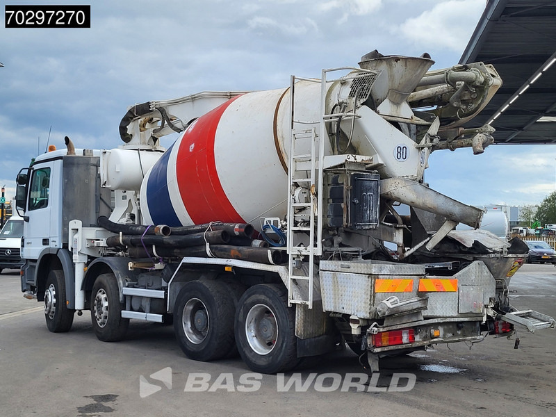 Mercedes-Benz Actros 3241 8X4 Putzmeister TMM 21-3 Mixer Big-Axle Steelsuspension Automatic Euro 4 - Autopompă de beton: Foto 2 Mercedes-Benz Actros 3241 8X4 Putzmeister TMM 21-3 Mixer Big-Axle Steelsuspension Automatic Euro 4 - Autopompă de beton: Foto 2