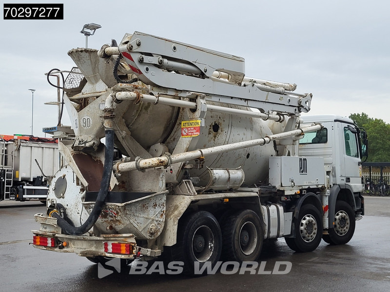 Autopompă de beton Mercedes-Benz Actros 3241 8X4 Putzmeister TMM 21-3 PUMI 7m3 Liebherr Big-Axle 3-Pedals Euro 4: Foto 9