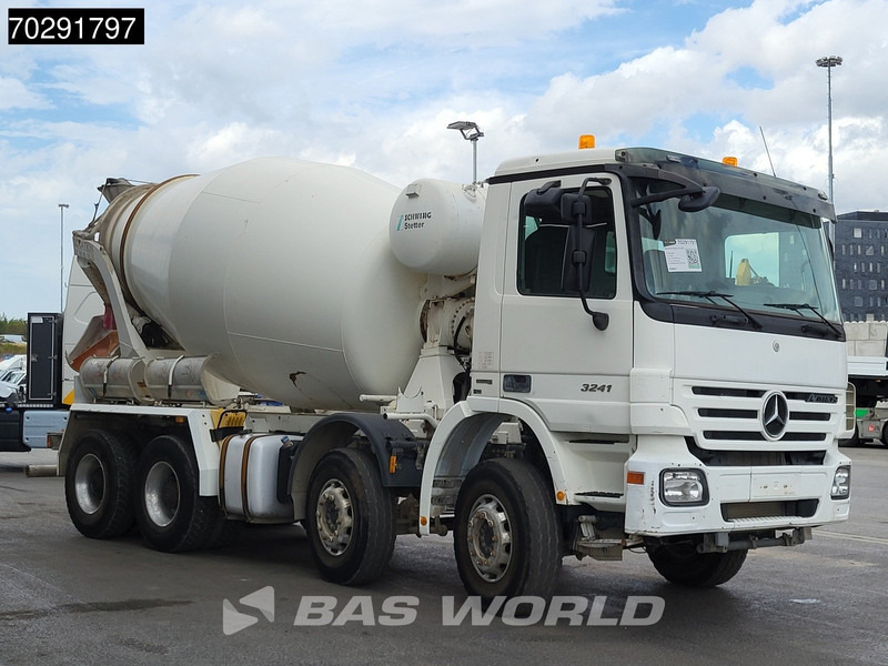 Mercedes-Benz Actros 3241 8X4 Retarder 9m3 Stetter Steelsuspension 3-Pedals Euro 4 - Autobetonieră: Foto 3 Mercedes-Benz Actros 3241 8X4 Retarder 9m3 Stetter Steelsuspension 3-Pedals Euro 4 - Autobetonieră: Foto 3