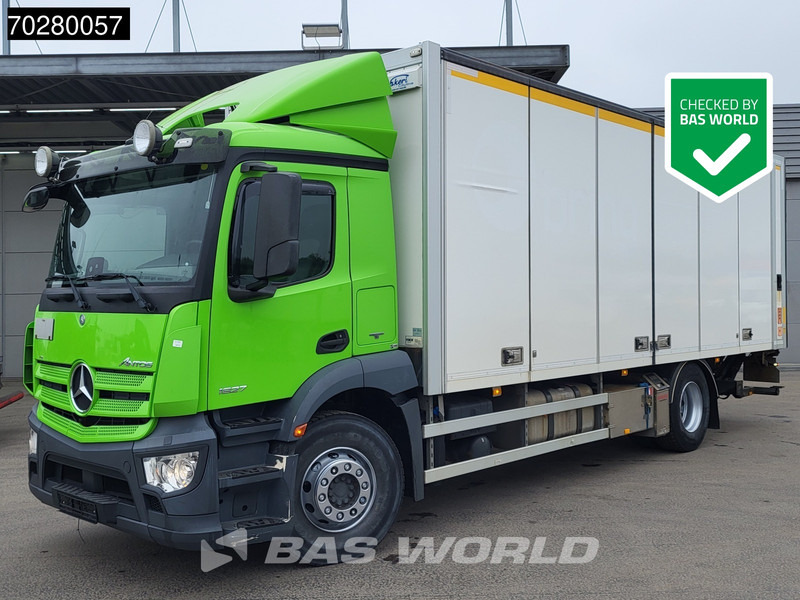 Mercedes-Benz Antos 1827 4X2 18tonner ADR Ladebordwand boxheater Euro 6 - Camion furgon: Foto 1 Mercedes-Benz Antos 1827 4X2 18tonner ADR Ladebordwand boxheater Euro 6 - Camion furgon: Foto 1