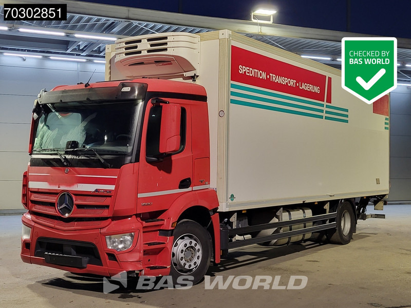 Mercedes-Benz Antos 1830 4X2 Mitsubishi TDJ430D cooler 1500kg Ladebordwand Automatic Euro 6 - Camion frigider: Foto 1 Mercedes-Benz Antos 1830 4X2 Mitsubishi TDJ430D cooler 1500kg Ladebordwand Automatic Euro 6 - Camion frigider: Foto 1