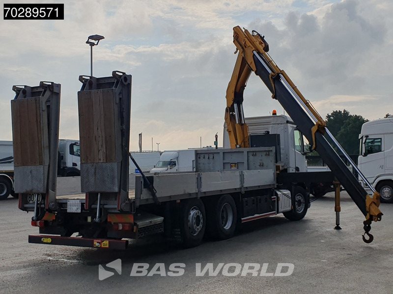 Mercedes-Benz Antos 2542 6X2 Fassi F330A023 Crane Kran Hydraulic ramps Retarder Lift+steering Euro 6 - Camion platformă, Camion cu macara: Foto 5 Mercedes-Benz Antos 2542 6X2 Fassi F330A023 Crane Kran Hydraulic ramps Retarder Lift+steering Euro 6 - Camion platformă, Camion cu macara: Foto 5