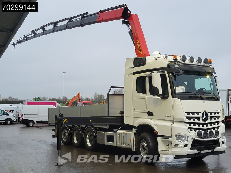 Mercedes-Benz Aroc 3653 Arocs 8X4 Palfinger PK26002-EH G Kran Crane Remote Lift + steering axle Euro 6 - Camion platformă, Camion cu macara: Foto 3 Mercedes-Benz Aroc 3653 Arocs 8X4 Palfinger PK26002-EH G Kran Crane Remote Lift + steering axle Euro 6 - Camion platformă, Camion cu macara: Foto 3