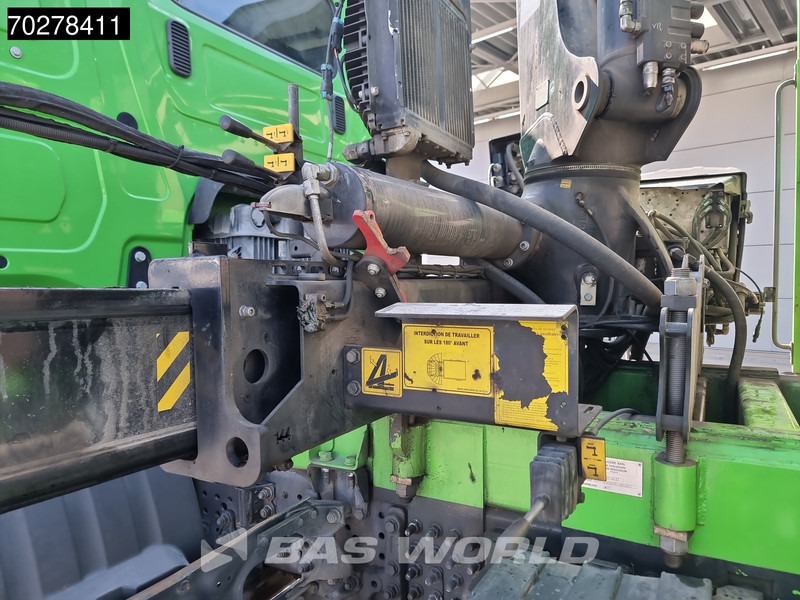 Camion platformă, Camion cu macara Mercedes-Benz Arocs 1830 4X2 Hiab 122 ES-3 HIPRO Kran Crane Big-Axle Euro 6: Foto 20
