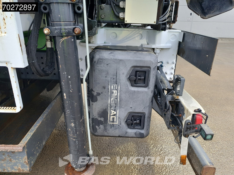 Camion platformă, Camion cu macara Mercedes-Benz Arocs 2636 6X4 Hiab 144 E-3 Hipro Kran Crane Remote Full Steel Euro 6: Foto 19