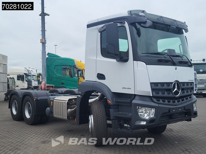 Mercedes-Benz Arocs 2636 6X4 NEW chassis Flywheel PTO Big-Axle Automatic Steelsuspension Euro 6 - Camion şasiu: Foto 3 Mercedes-Benz Arocs 2636 6X4 NEW chassis Flywheel PTO Big-Axle Automatic Steelsuspension Euro 6 - Camion şasiu: Foto 3