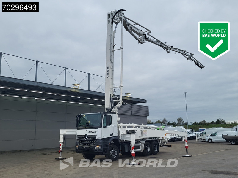 Mercedes-Benz Arocs 2646 6X4 NEW! 36 mtr Concrete Pump CIFA K36C-PU17080 Automatic Euro 6 - Autopompă de beton: Foto 1 Mercedes-Benz Arocs 2646 6X4 NEW! 36 mtr Concrete Pump CIFA K36C-PU17080 Automatic Euro 6 - Autopompă de beton: Foto 1
