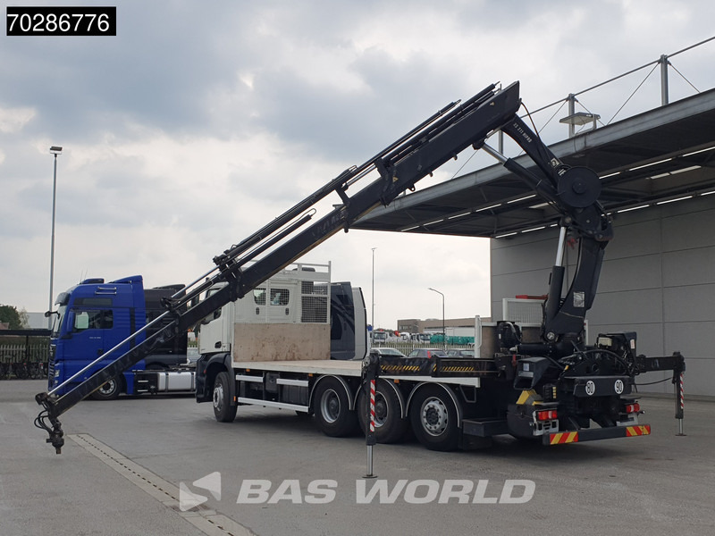 Mercedes-Benz Arocs 3240 8X4 HIAB 211E-6 HIPRO Big-Axle Lift+Steering Navi Euro 6 - Camion platformă, Camion cu macara: Foto 5 Mercedes-Benz Arocs 3240 8X4 HIAB 211E-6 HIPRO Big-Axle Lift+Steering Navi Euro 6 - Camion platformă, Camion cu macara: Foto 5