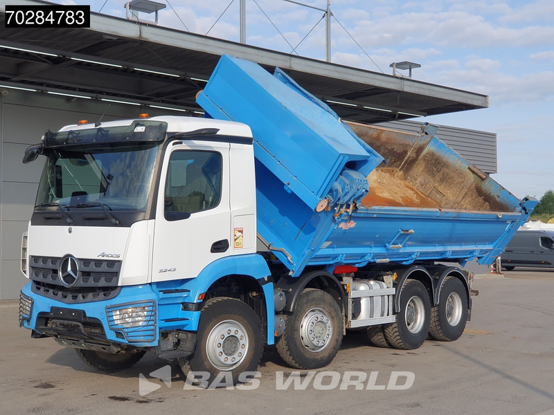 Mercedes-Benz Arocs 3243 8X4 14m3 2-side tipper Big-Axle Steelsuspension Navi Euro 6 - Camion basculantă: Foto 5 Mercedes-Benz Arocs 3243 8X4 14m3 2-side tipper Big-Axle Steelsuspension Navi Euro 6 - Camion basculantă: Foto 5