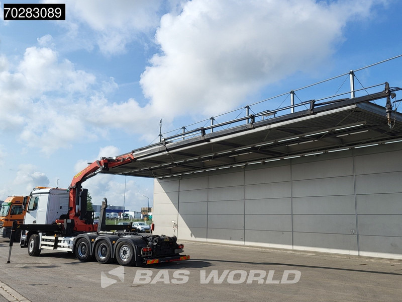 Mercedes-Benz Arocs 3245 Actros 8X4 Palfinger PK22002 EH Crane 17tons hooklift Big-Axle Lift+Lenkachse Navi Euro 6 - Camion cu cârlig, Camion cu macara: Foto 2 Mercedes-Benz Arocs 3245 Actros 8X4 Palfinger PK22002 EH Crane 17tons hooklift Big-Axle Lift+Lenkachse Navi Euro 6 - Camion cu cârlig, Camion cu macara: Foto 2