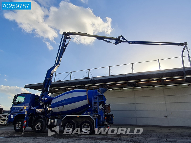 Mercedes-Benz Arocs 3251 8X4 PUMI Putzmeister TMM 24 + Liebherr 7m3 Mixer Retarder Euro 6 - Autopompă de beton: Foto 3 Mercedes-Benz Arocs 3251 8X4 PUMI Putzmeister TMM 24 + Liebherr 7m3 Mixer Retarder Euro 6 - Autopompă de beton: Foto 3