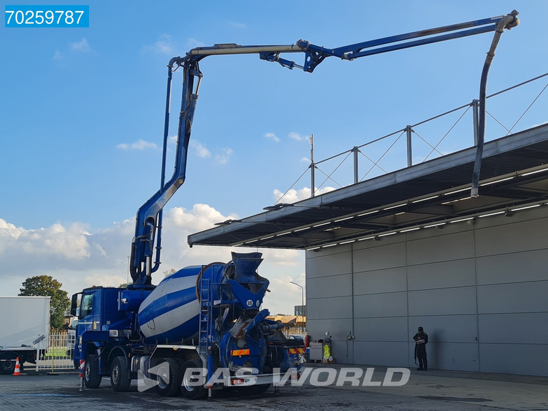 Mercedes-Benz Arocs 3251 8X4 PUMI Putzmeister TMM 24 + Liebherr 7m3 Mixer Retarder Euro 6 - Autopompă de beton: Foto 5 Mercedes-Benz Arocs 3251 8X4 PUMI Putzmeister TMM 24 + Liebherr 7m3 Mixer Retarder Euro 6 - Autopompă de beton: Foto 5