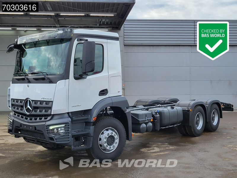 Mercedes-Benz Arocs 3340 6X4 NEW! Euro 5 Full Steel Big Axle Automatic - Camion şasiu: Foto 1 Mercedes-Benz Arocs 3340 6X4 NEW! Euro 5 Full Steel Big Axle Automatic - Camion şasiu: Foto 1