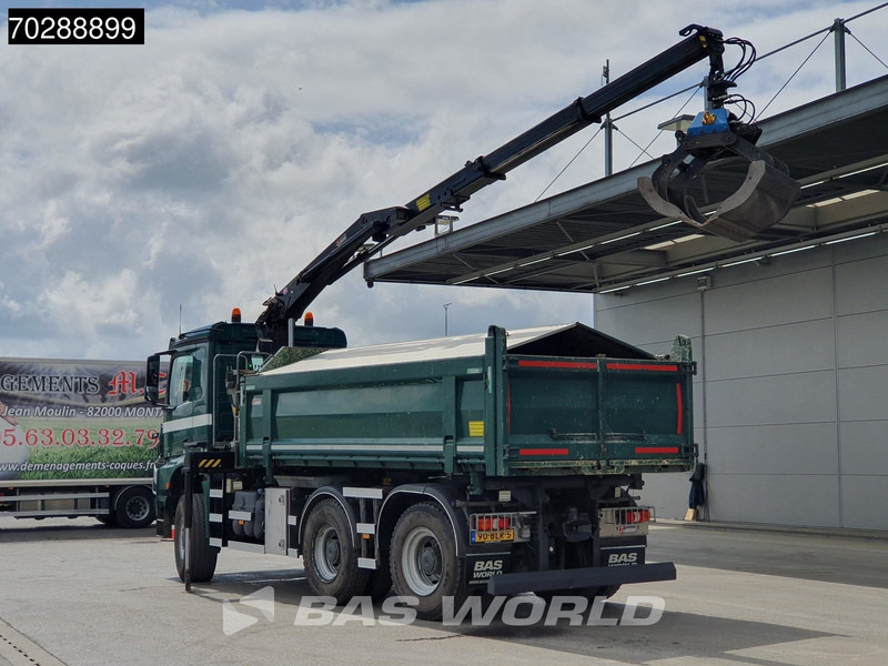 Mercedes-Benz Arocs 3342 Arocs 6X6 NL-Truck HMF 1643 Z-Crane Kran Steering Axle Big-Axle Euro 6 - Camion basculantă, Camion cu macara: Foto 2 Mercedes-Benz Arocs 3342 Arocs 6X6 NL-Truck HMF 1643 Z-Crane Kran Steering Axle Big-Axle Euro 6 - Camion basculantă, Camion cu macara: Foto 2