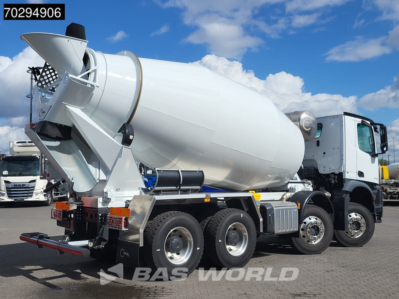 Mercedes-Benz Arocs 3743 8X4 New! 10m3 FML BSH 103 Mixer Steelsuspension Big-Axle Automatic Euro 6 - Autobetonieră: Foto 5 Mercedes-Benz Arocs 3743 8X4 New! 10m3 FML BSH 103 Mixer Steelsuspension Big-Axle Automatic Euro 6 - Autobetonieră: Foto 5