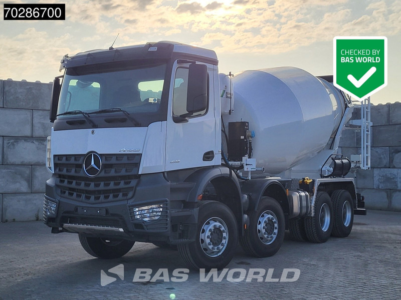 Mercedes-Benz Arocs 4142 8X4 NEW! 10m3 SchwingStetter Mixer Manual Steel suspension BigAxle Euro3 - Autobetonieră: Foto 1 Mercedes-Benz Arocs 4142 8X4 NEW! 10m3 SchwingStetter Mixer Manual Steel suspension BigAxle Euro3 - Autobetonieră: Foto 1