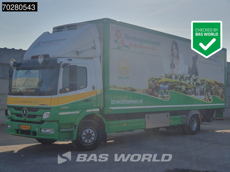 Mercedes-Benz Atego 1218 Atego 4X2 12t NL-Truck Mitsubishi TDJ430D cooler 1500kg Ladebordwand Euro 5 - Camion frigider: Foto 1 Mercedes-Benz Atego 1218 Atego 4X2 12t NL-Truck Mitsubishi TDJ430D cooler 1500kg Ladebordwand Euro 5 - Camion frigider: Foto 1