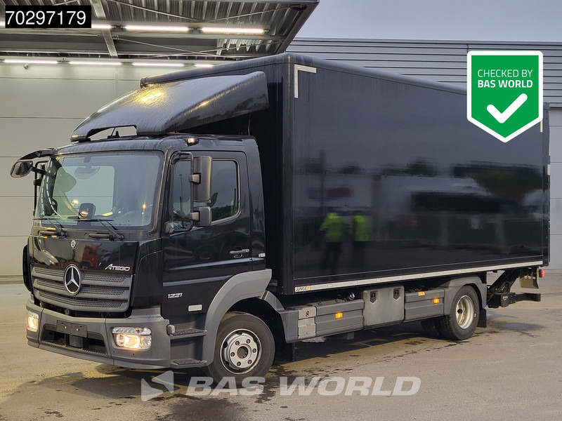 Mercedes-Benz Atego 1221 4X2 12tonner 1500kg Ladebordwand Automatic Airco Euro 6 - Camion furgon: Foto 1 Mercedes-Benz Atego 1221 4X2 12tonner 1500kg Ladebordwand Automatic Airco Euro 6 - Camion furgon: Foto 1