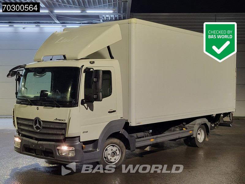 Mercedes-Benz Atego 818 4X2 8tonner 1500kg Ladebordwand Automatic Euro 6 - Camion furgon: Foto 1 Mercedes-Benz Atego 818 4X2 8tonner 1500kg Ladebordwand Automatic Euro 6 - Camion furgon: Foto 1