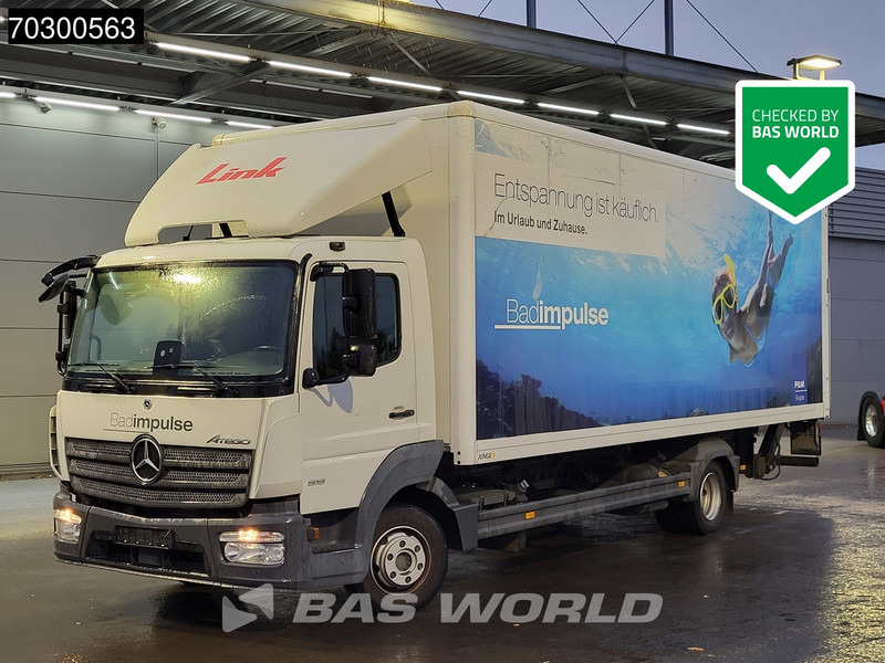 Mercedes-Benz Atego 818 4X2 8tonner Automatic 1500kg Ladebordwand Euro 6 - Camion furgon: Foto 1 Mercedes-Benz Atego 818 4X2 8tonner Automatic 1500kg Ladebordwand Euro 6 - Camion furgon: Foto 1