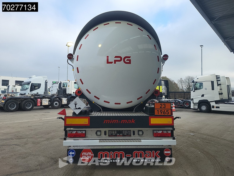 Semiremorcă cisternă pentru transport de combustibili nou Mim-Mak LPG TRANSPORT TANK 3 axles NEW 48m3 Liftachse Gas ADR: Foto 7