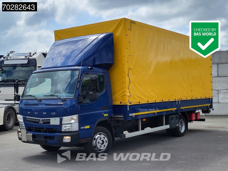 Mitsubishi 7C18 4X2 7.5tons Curtainsides Ladebordwand Automatic Euro 6 - Camion furgon: Foto 1 Mitsubishi 7C18 4X2 7.5tons Curtainsides Ladebordwand Automatic Euro 6 - Camion furgon: Foto 1