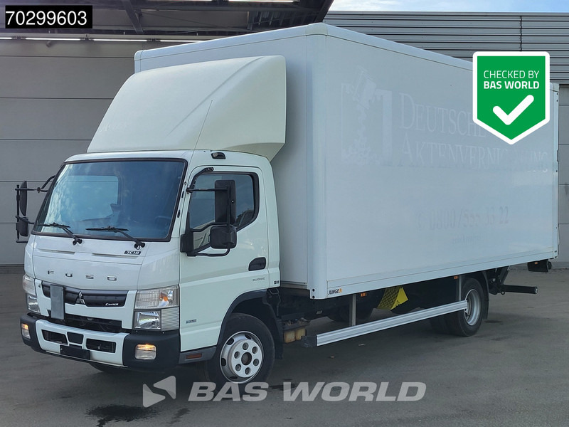Mitsubishi Canter 7C18 4X2 7.5tonner Automatic 1000kg Ladebordwand Euro 6 - Camion furgon: Foto 1 Mitsubishi Canter 7C18 4X2 7.5tonner Automatic 1000kg Ladebordwand Euro 6 - Camion furgon: Foto 1