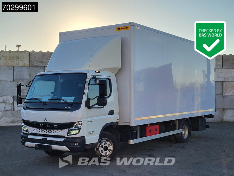 Mitsubishi Canter 7C18 4X2 8tonner Automatic 1000kg Ladebordwand Airco Euro 6 - Camion furgon: Foto 1 Mitsubishi Canter 7C18 4X2 8tonner Automatic 1000kg Ladebordwand Airco Euro 6 - Camion furgon: Foto 1